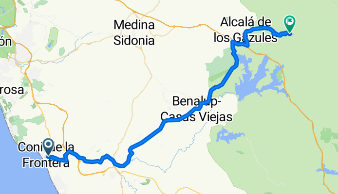 Conil de la Frontera - Alcalá de los Gazules