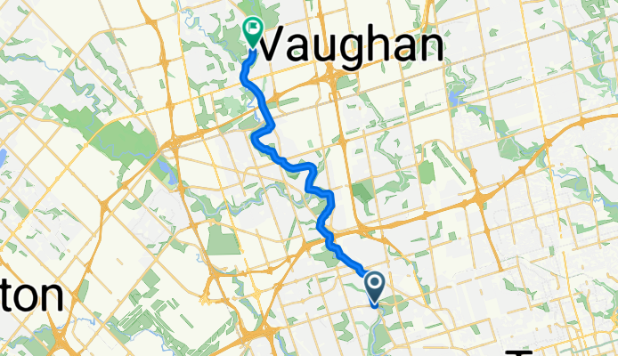 Scarlett Rd, Toronto to Islington Ave, Vaughan
