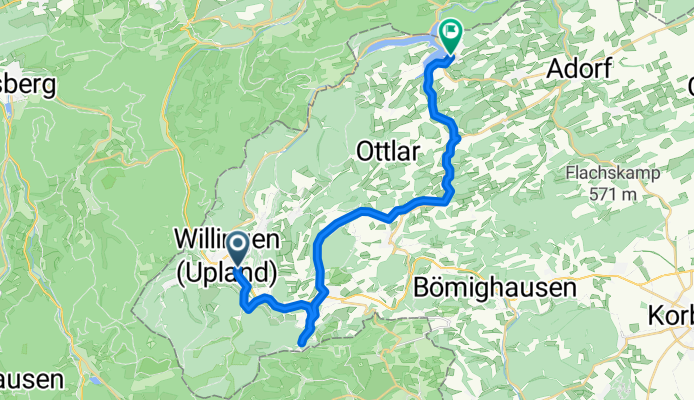 Etappe 1 bis Diemelsee