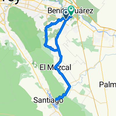 Carr Cd Benito Juárez-Villa de Santiago, Ciudad Benito Juárez a Calle Granjeno, Ciudad Benito Juárez