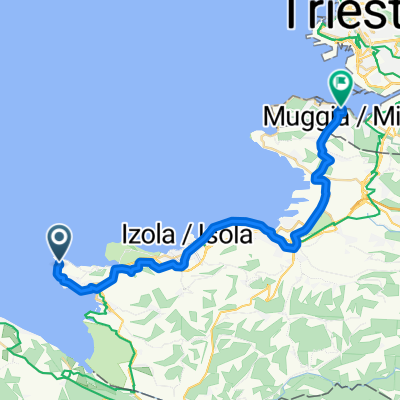 Piran to Muggia - Tartinijev trg to Piazza Repubblica 5D
