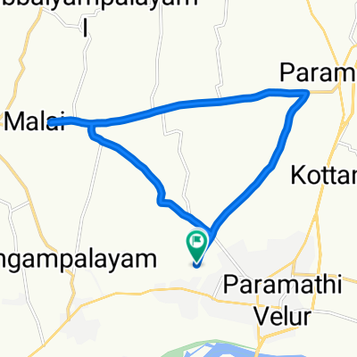 Paramathi Velur, Namakkal to Paramathi Velur, Namakkal