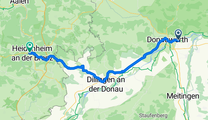Donauwörth - Heidenheim an der Brenz