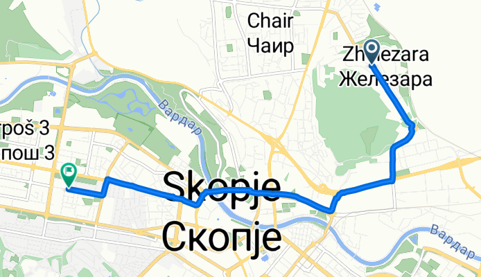 Zenička, Skopje to Drezdenska, Skopje