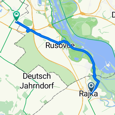 Szabadság tér, Rajka - Untere Hauptstraße, Köpcsény