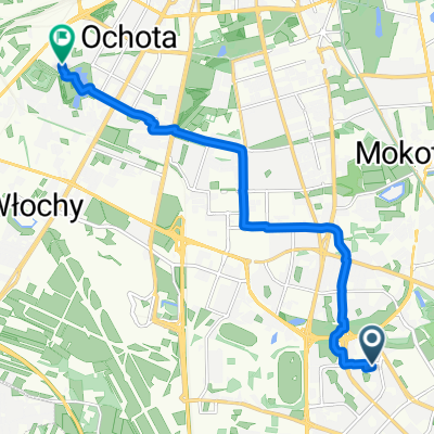 Zamiany, Warszawa do Filipinki, Warszawa