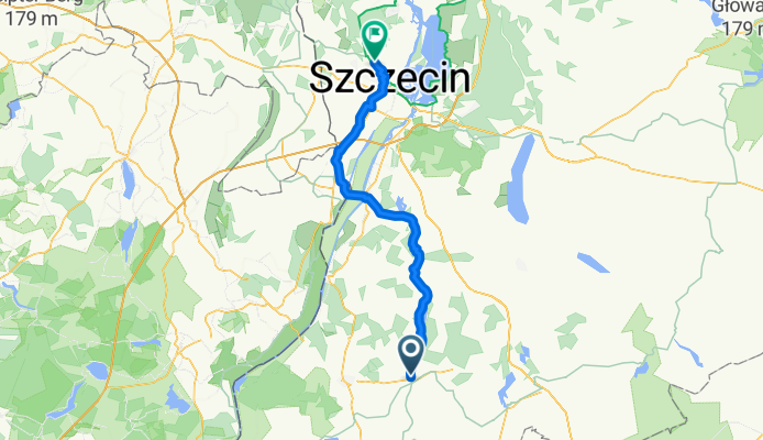 Trzcińsko Zdrój - Stettin