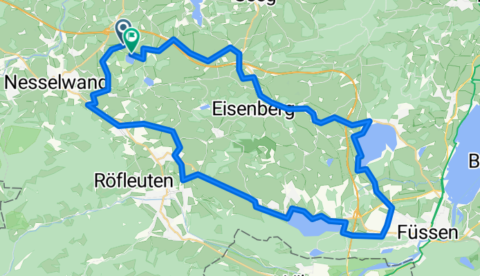 Allgäu-Schlösser und Ruinen - kurz var