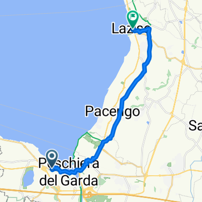 From Peschiera del Garda to Lazise