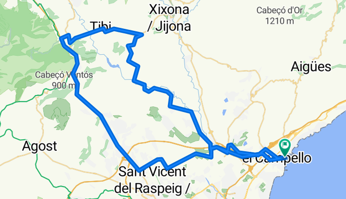 Campello, Monnegre, Tibi