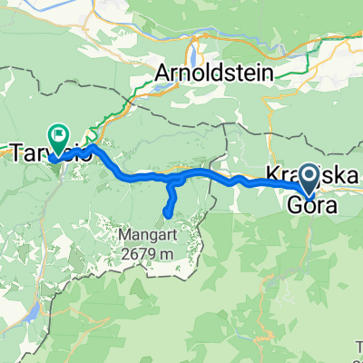 Vitranška ulica, Kranjska Gora - Largo Piave, Tarvisio