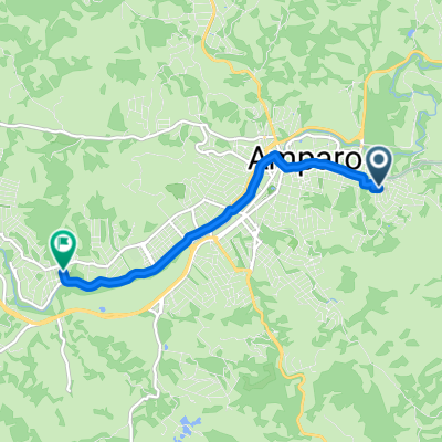 Rua Rio Grande do Sul, Amparo a Avenida Augusto Barassa, Amparo