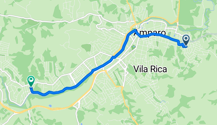 Rua Rio Grande do Sul, Amparo a Avenida Augusto Barassa, Amparo