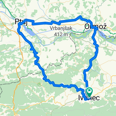 Route in Ivanec