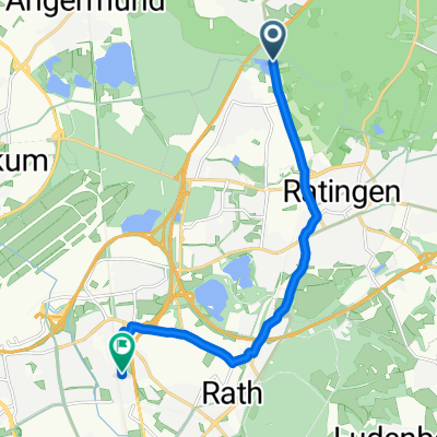 Fritz-Bauer-Straße, Ratingen nach Am Schneisbroich, Düsseldorf