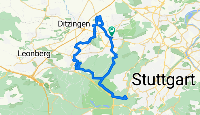 Three summits of Weilimdorf
