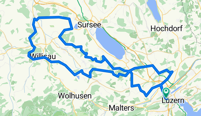 Route in Luzern