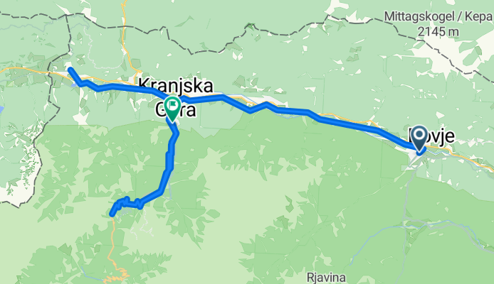 Biciklistička staza Jureta Robiča