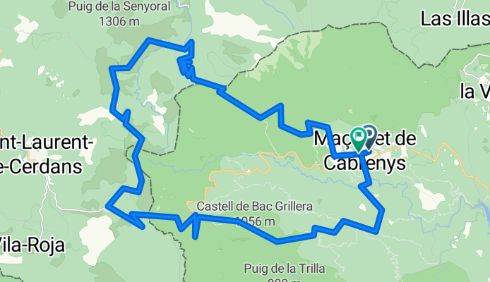 17 66 Maçanet-de-Cabrenys l'Oliveda Gesos Ermita-Sant-Cristofol-dels-Horts Costoja La-Creu-de-Canonge La-Nantilla Noell Perilló