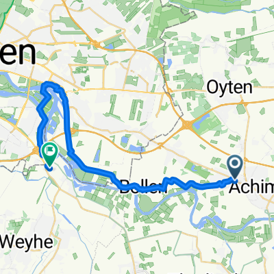 Von Achim bis Weyhe
