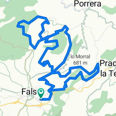 Route in Falset