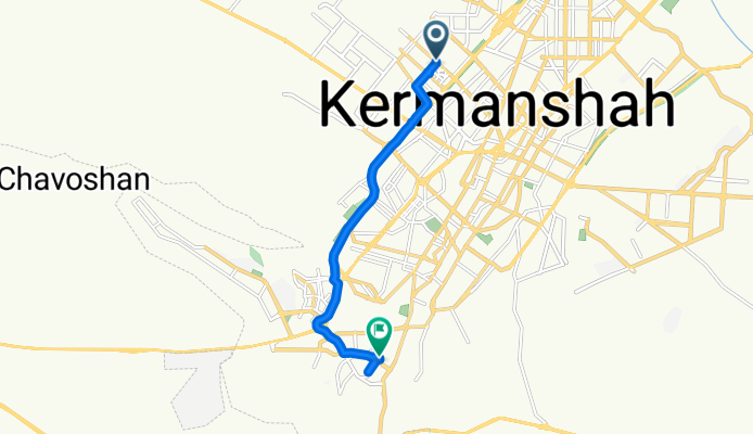 Moderate route