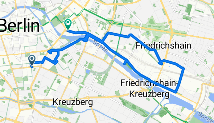 Markgrafenstraße, Berlin to Poststraße, Berlin