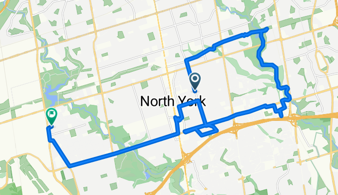 Willowdale Ave, Toronto to Stanstead Dr, Toronto