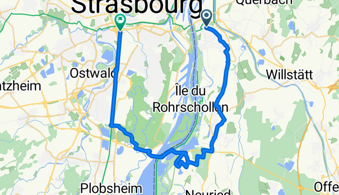 Route to Strasbourg