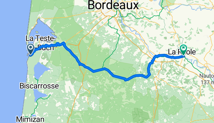 La Teste-de-Buch - La Réole