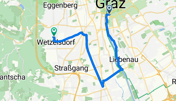Keesgasse, Graz nach Josef-Posch-Straße, Graz