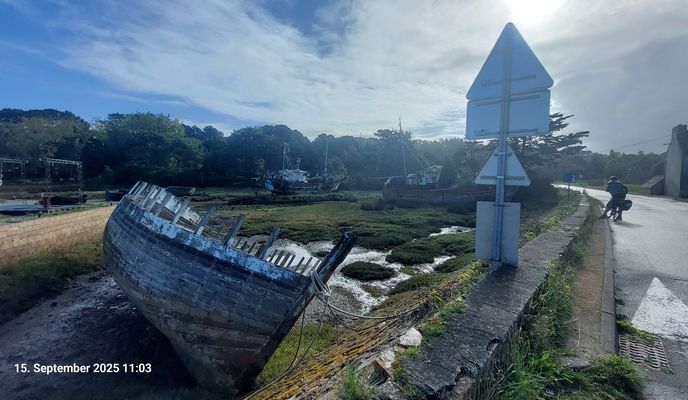 Photo 2 de l’itinéraire Bikemap « Route de Térénez nach Rue du Grand Large »