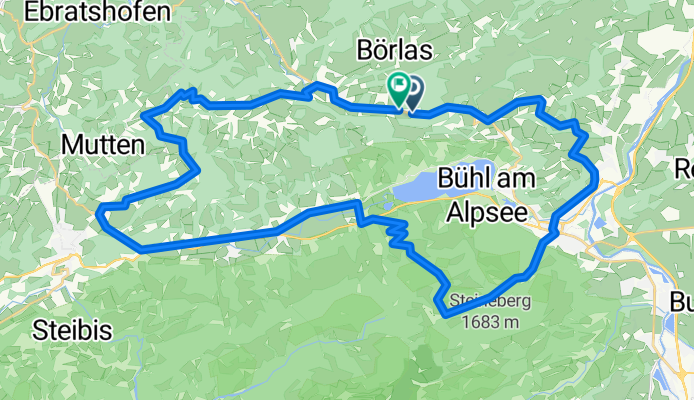 Route in Missen-Wilhams