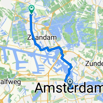 Von Amsterdam bis Zaandijk
