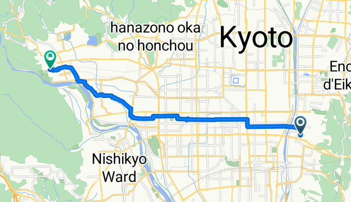Gojobashihigashi 4-Chōme, Kyoto to Ukyo, Kyoto