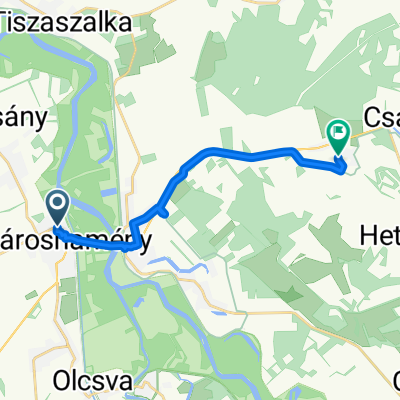 Kossuth Lajos utca, Vásárosnamény - Bajcsy-Zsilinszky Endre utca, Tákos