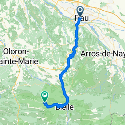 From Pau to Bilhères