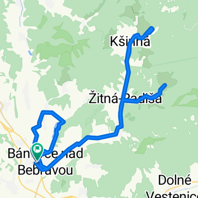 Slovensko do Bánovce nad Bebravou