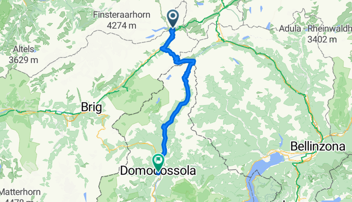 Andermatt - Domodossola