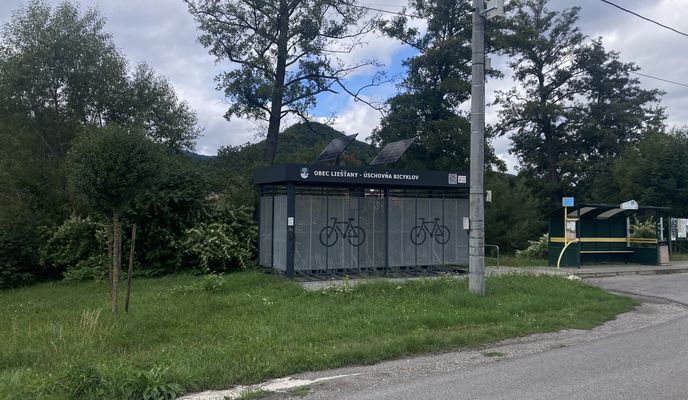 Foto 1 del percorso Bikemap "Hlavná, Nitrianske Rudno až Cesta 1912, Valaská Belá"