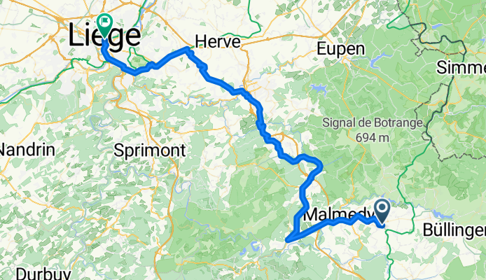 Von Waimes bis Lüttich