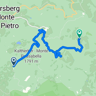 Via Lerch, Aldein nach Via Laab, Deutschnofen