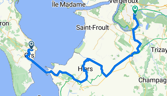 De Rue Pierre et Marie Curie à Rue Jean-Baptiste Audebert