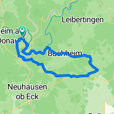 Leonhardweg, Fridingen an der Donau nach Leonhardweg, Fridingen an der Donau