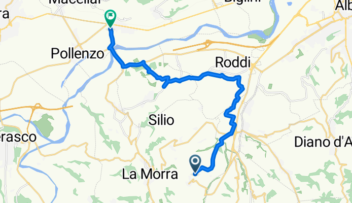 Regione Annunziata, La Morra to Strada Napula, Santa Vittoria d'Alba