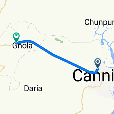 Fire Station Road to Baruipur - Canning Road