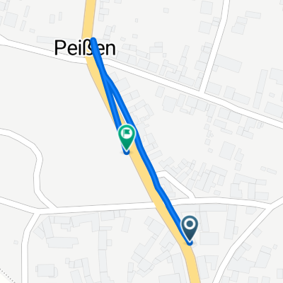 Peißener Hauptstraße nach Peißener Hauptstraße