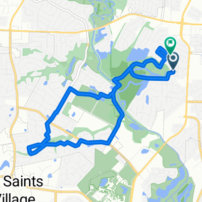 Glenwood Ln, Saint Peters to Glenwood Ln, Saint Peters