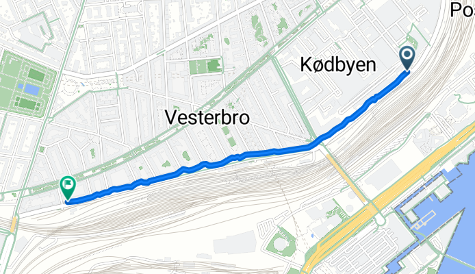Tietgensgade, København V to Ingerslevsgade, København V