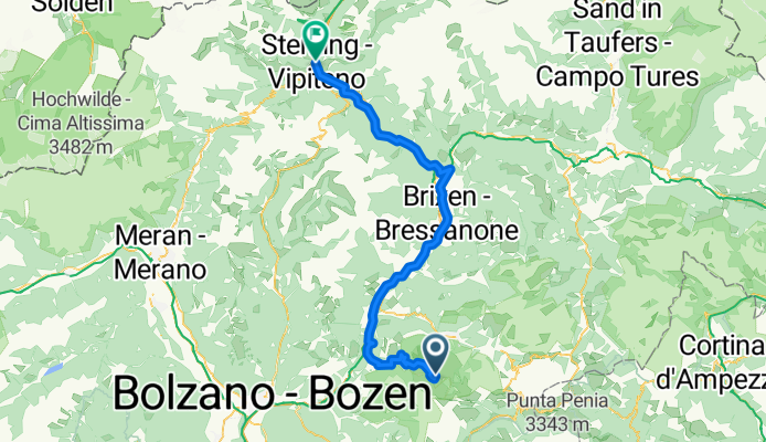 Siusi to Sterzing